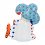 Керамическая статуэтка "Клоун с дудочкой и котом", фотография 4. Интернет-магазин ЛАВКА ПОДАРКОВ