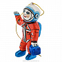Керамическая елочная игрушка "Космонавт", фотография 2. Интернет-магазин ЛАВКА ПОДАРКОВ