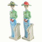 -0,75л-цвет Фарфор ШТОФ "Незнакомка" в цвете  0,75л 783