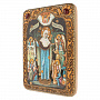 Икона из мореного дуба "Всех скорбящих радость" 21х29 см, фотография 3. Интернет-магазин ЛАВКА ПОДАРКОВ