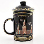 0032819/без крышки Сувенир Кружка "Виды Москвы"  в ассортименте