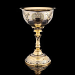 10488 Златоуст Кубок "Державный" Латунь, Никель, Золото, чернение в П/У
