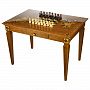 Шахматный стол со стульями "Самурай" с инкрустацией из янтаря , фотография 6. Интернет-магазин ЛАВКА ПОДАРКОВ
