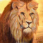 Картина янтарная "Лев идущий" 84х104 см, фотография 3. Интернет-магазин ЛАВКА ПОДАРКОВ