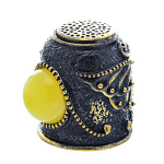 0047075/1530.1 Сувенир Наперсток Бабочка Ажурная Сувенир (белый)