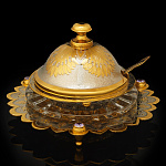 Икорница с крышкой. Златоуст