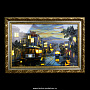 Картина с подсветкой "Летний вечер" 86х60 см, фотография 2. Интернет-магазин ЛАВКА ПОДАРКОВ