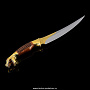 Нож на подставке, эксклюзив "Динозавр" Златоуст, фотография 7. Интернет-магазин ЛАВКА ПОДАРКОВ