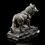 Авторская скульптура из бронзы "Волк", фотография 2. Интернет-магазин ЛАВКА ПОДАРКОВ