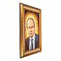 Картина янтарная "В.В.Путин" 40х60 см, фотография 6. Интернет-магазин ЛАВКА ПОДАРКОВ