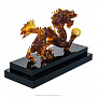 Скульптура из янтаря "Дракон", фотография 3. Интернет-магазин ЛАВКА ПОДАРКОВ