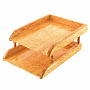 Лоток для бумаги А4 из карельской березы, фотография 2. Интернет-магазин ЛАВКА ПОДАРКОВ