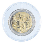 Символ 2026 года. Монета сувенирная "Лошади"