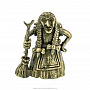 Бронзовый статуэтка "Баба-Яга с косичками", фотография 1. Интернет-магазин ЛАВКА ПОДАРКОВ