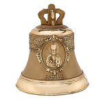 Колокольчик бронзовый "Николай Чудотворец"