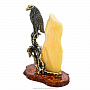 Статуэтка с янтарем "Ворон у скалы", фотография 3. Интернет-магазин ЛАВКА ПОДАРКОВ