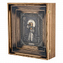 Икона в киоте "Серафим Саровский" 38х43 см, фотография 1. Интернет-магазин ЛАВКА ПОДАРКОВ