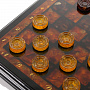 Шахматы-шашки янтарные "Амбассадор" 32х32 см, фотография 16. Интернет-магазин ЛАВКА ПОДАРКОВ