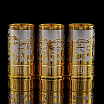 0072612 Златоуст Рюмка-гильза "ЗА ОХОТУ" h=61 мм, объем 50мл