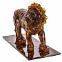 Скульптура из янтаря "Лев", фотография 8. Интернет-магазин ЛАВКА ПОДАРКОВ