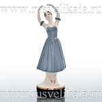 0027264 Сувенир Скульптура "БАЛЕРИНА" 21см  фарфор 