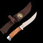 1316/С Златоуст Оружие сувенирное НОЖ "Рыбацкий" НС22 (с позолот. и алюминием)