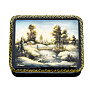 Шкатулка "Зимний пейзаж", фотография 5. Интернет-магазин ЛАВКА ПОДАРКОВ