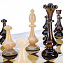 Шахматный ларец с фигурами из янтаря "Капучино" 48х48 см, фотография 10. Интернет-магазин ЛАВКА ПОДАРКОВ