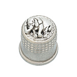 0078368 Сувенир НАПЕРСТОК  СЛОН,1,8*1,5см 