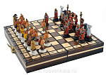 04022 Шахматы "Галлы"  (оловянная миниатюра)