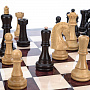 Шахматный ларец с деревянными фигурами 48х48 см, фотография 7. Интернет-магазин ЛАВКА ПОДАРКОВ