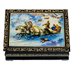 Шкатулка "Тройка. Зима"