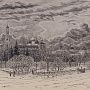 Картина "Сергиев Посад. Панорама Троице-Сергиевой лавры" 63х37 см, фотография 2. Интернет-магазин ЛАВКА ПОДАРКОВ