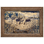 202817 Златоуст ГРАВЮРА "НА ЛУГУ" 34,5*25см в раме