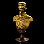 0051900-ПЕТР III Бронза Коллекция "ДИНАСТИЯ РОМАНОВЫХ" (копия фабрики ШОПЕНЪ)