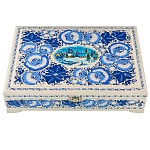 Шкатулка для документов "Зима". Хохлома