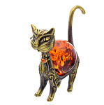 0045878/123.2 Сувенир Кошка гламурная Сувенир (коньячный)