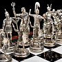 Шахматы из камня "Греческая мифология" Златоуст, фотография 4. Интернет-магазин ЛАВКА ПОДАРКОВ