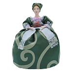 200609-0197 Кукла "Купчиха с хлебом-солью . конец 19-нач. 20 