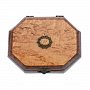 Шкатулка из карельской березы восьмигранная, фотография 3. Интернет-магазин ЛАВКА ПОДАРКОВ
