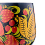 Фужер деревянный с росписью. Хохлома, фотография 3. Интернет-магазин ЛАВКА ПОДАРКОВ
