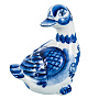 Статуэтка "Утка". Гжель, фотография 5. Интернет-магазин ЛАВКА ПОДАРКОВ