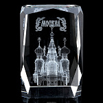 Лазерная графика Куб "Москва"