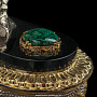 Часы каминные из малахита и бронзы с позолотой "Орел", фотография 10. Интернет-магазин ЛАВКА ПОДАРКОВ