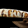 Чукотская булава из кости "Семья" на подставке, фотография 2. Интернет-магазин ЛАВКА ПОДАРКОВ
