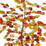 Денежное дерево из янтаря. 175 камней, фотография 2. Интернет-магазин ЛАВКА ПОДАРКОВ