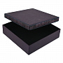 Подарочная упаковка из экокожи черно-фиолетовая, фотография 1. Интернет-магазин ЛАВКА ПОДАРКОВ