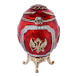 Традиции ФАБЕРЖЕ Сувенир ЯЙЦО Пасхальное малое "Посвящение" Е06-16-11