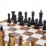 Шахматный ларец с деревянными фигурами 37х37 см, фотография 2. Интернет-магазин ЛАВКА ПОДАРКОВ