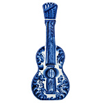 Штоф "Гитара". Гжель